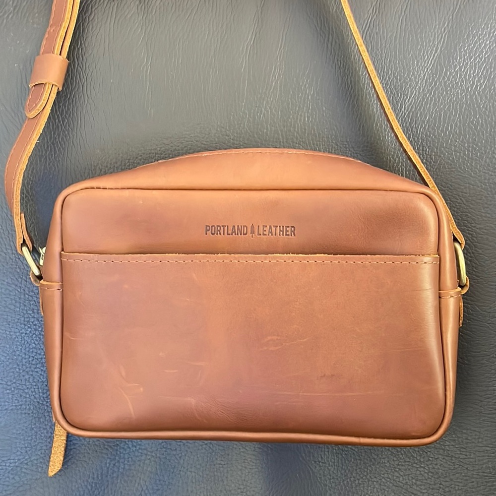 Portland Leather Goods Toaster Bag - Honey Color